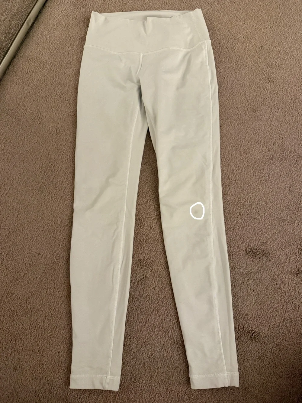 lululemon athletica white Luxtreme Leggings